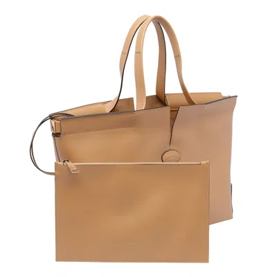 Tod's Tods Tods Di Bag Folio Small-medium Bag In Neutral