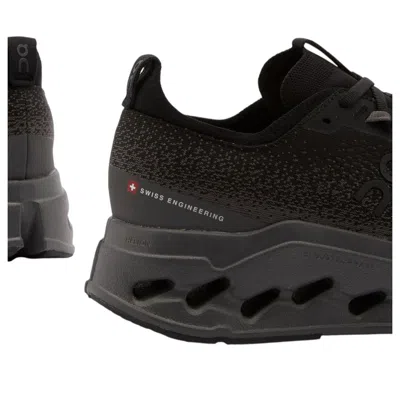 On Cloudsurfer Max Wide Sneakers In Black