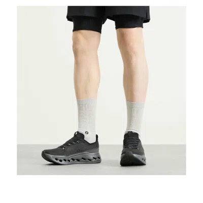 On Cloudsurfer Max Wide Sneakers In Black