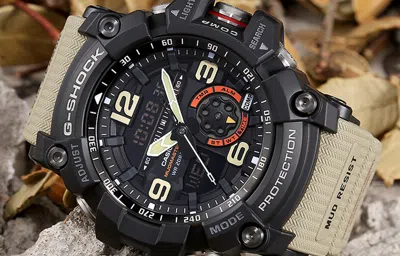 Casio G-shock Mudmaster 'black' In Blue