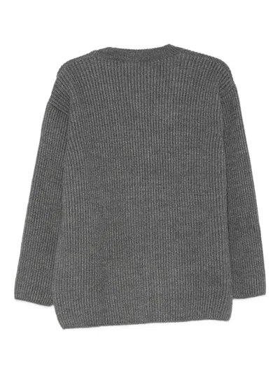 Msgm Cardigan In Gray
