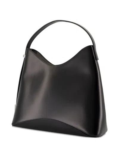 Osoi Egg Shoulder Bag In Black