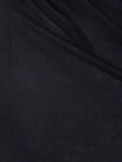 Thom Krom One-shoulder Draped Top In Black