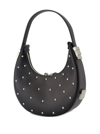 Osoi Stud-embellished Shoulder Bag In Black