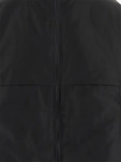 Aspesi Nylon Bomber Jacket In Black