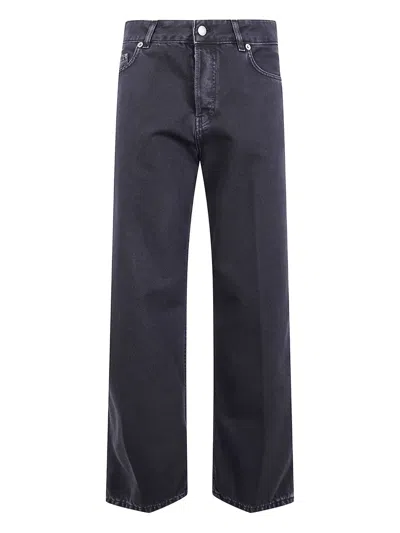 Haikure Betty Soft Trousers With Belt Loops In Black