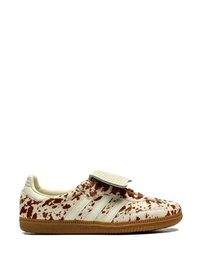 Adidas Originals Adidas Samba Lt Genuine Calf Hair Sneaker In White