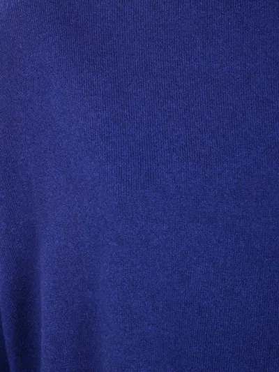 Daniela Gregis Turtleneck Wool Jumper In Blue
