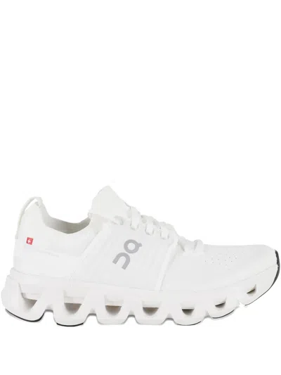 On Running Cloudswift 4 Ad Sneakers With Safeboard Design And Cloudtech Sole In White