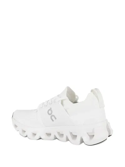 On Running Cloudswift 4 Ad Sneakers With Safeboard Design And Cloudtech Sole In White