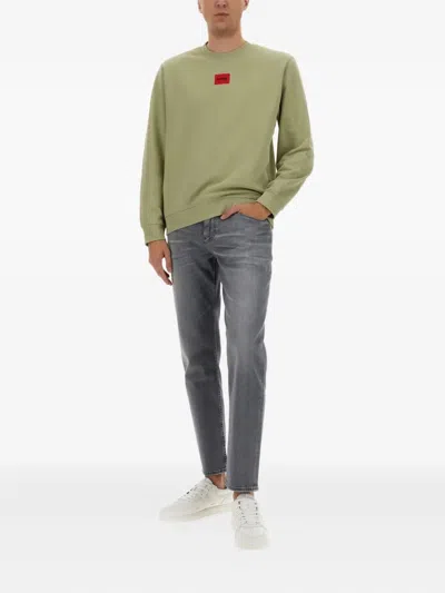 Hugo Boss Sweatshirt Hugo Men Color Green In Green