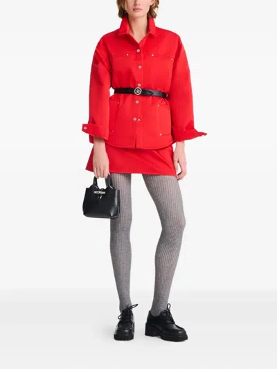 Longchamp Le Roseau Studded Mini Bag In Black