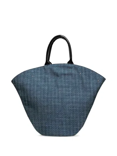 Gabriel For Sach Large Shell-shape Tote Bag In Blue