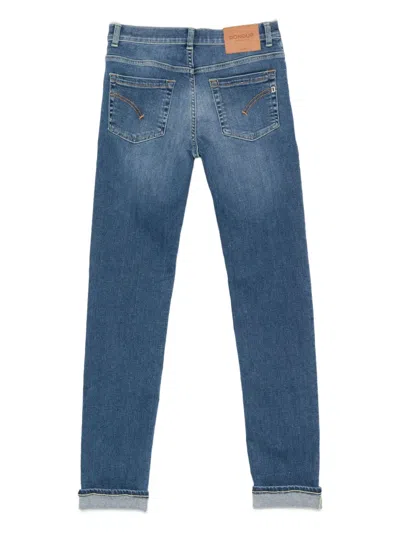 上翻裤脚牛仔裤