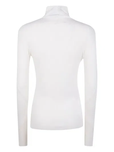 Thom Krom Top Oat In White