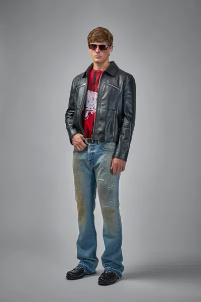 Gallery Dept. Exploited Tee Red Tie Dye In Red