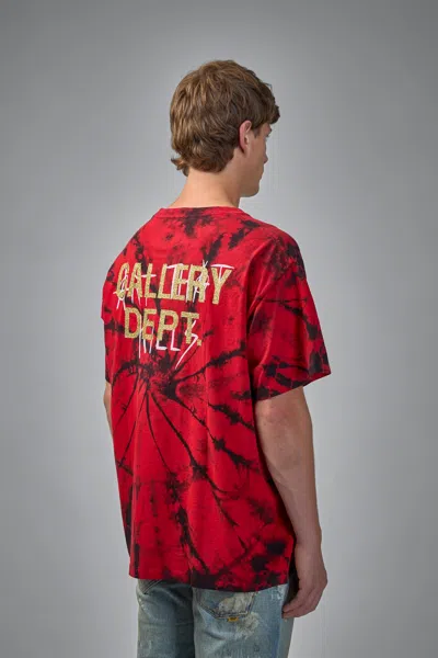Gallery Dept. Exploited Tee Red Tie Dye In Red