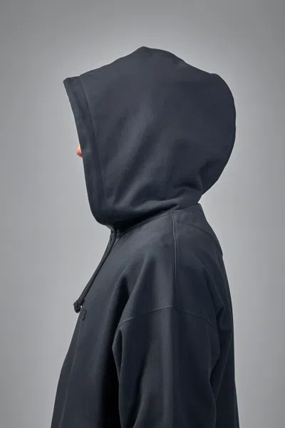 Y-3 Fl Zip Hoodie In Blue