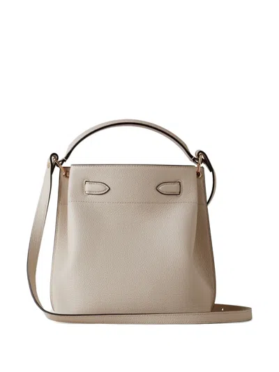 Mulberry Mini Islington Bucket Cross Body Bag In Neutral