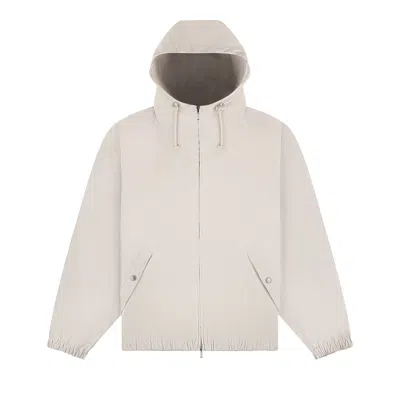 Pre-owned Aimé Leon Dore Micro Logo Windbreaker 'pumice Stone' | Grey | Men's Size L In Gray