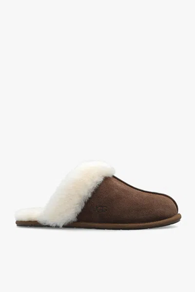 Ugg Scuffette Ii Chocolate Brown Mule Slippers Women In Brown