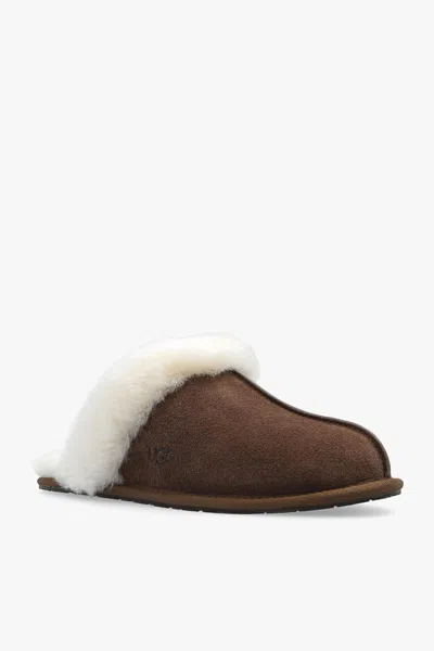 Ugg Scuffette Ii Chocolate Brown Mule Slippers Women In Brown