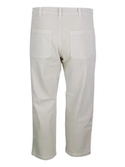 Eleventy Trousers In Neutral
