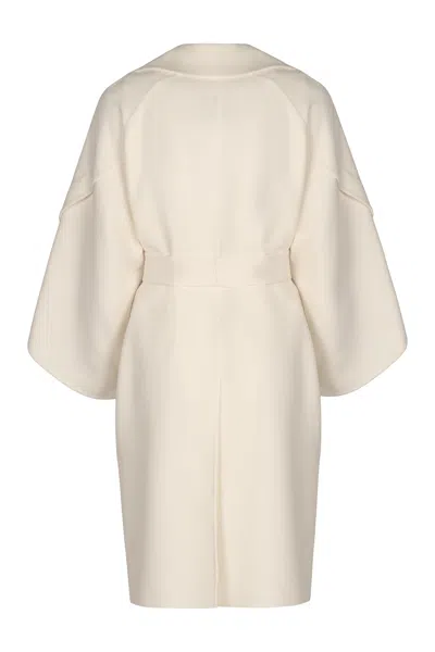 Max Mara Cosetta Wool And Cashmere Coat In Neutral