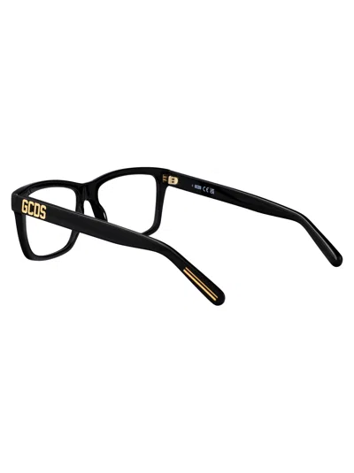Gcds Rectangle-frame Glasses In Black