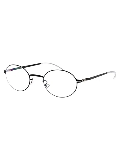 Mykita Emmi Round-frame Glasses In Metallic