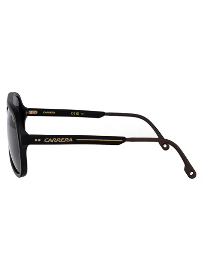 Carrera Black Acetate Sunglasses In Multi