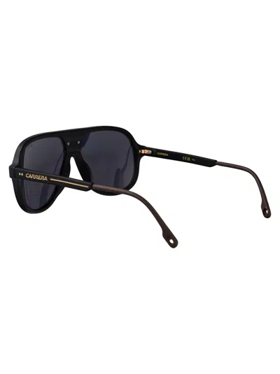 Carrera Black Acetate Sunglasses In Multi