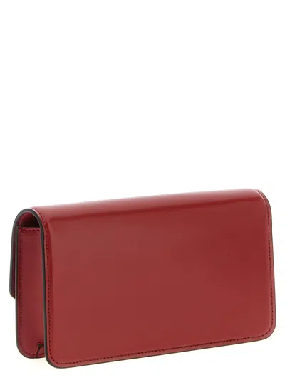 Valentino Garavani Red Leather Crossbody Bag