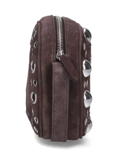 Valentino Garavani Nellcote Shoulder Bag In Brown