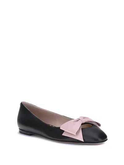Valentino 'bowow' Ballet Flats Featuring Bow Detail In Black