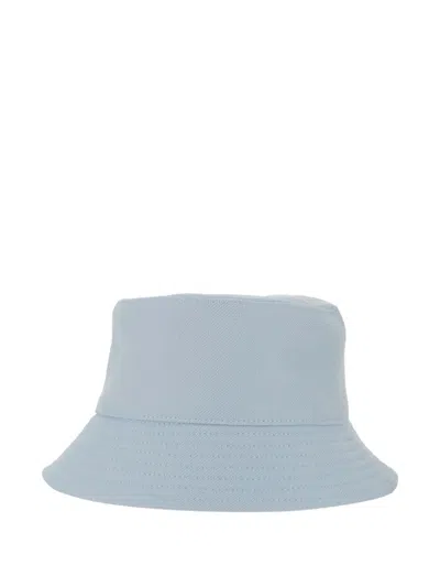 Ruslan Baginskiy Logo Cotton Bucke Hat In Light Blue
