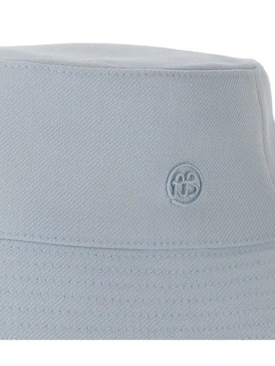 Ruslan Baginskiy Logo Cotton Bucke Hat In Light Blue