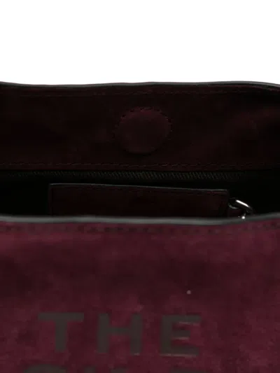 Marc Jacobs Mini Sack Bag Suede Finish In Purple