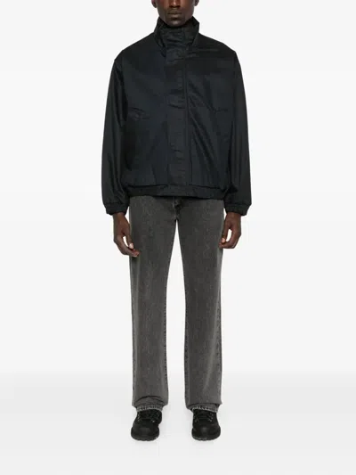 松紧袖口棉夹克