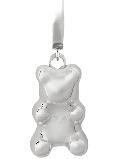 NOSTALGIA BEAR 迷你圈形单只耳环