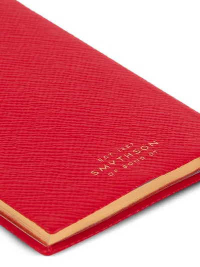 Smythson Stationery Scarlet Red Uni In Red