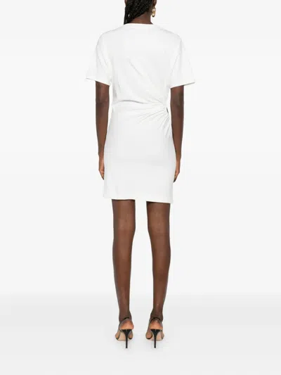 玫瑰细节迷你连衣裙