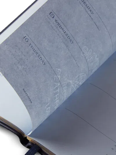 Smythson Notebooks Navy Uni In Blue