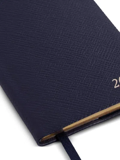 Smythson Notebooks Navy Uni In Blue