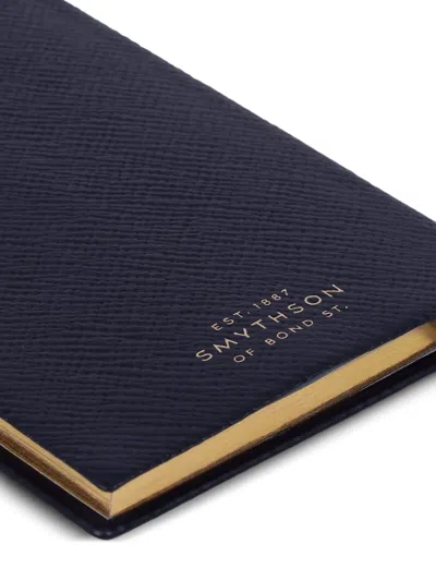 Smythson Notebooks Navy Uni In Blue