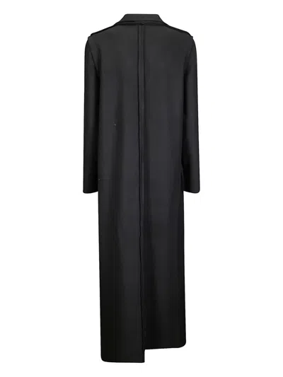 Maria Calderara Safety-pin Embellished Coat In Blue