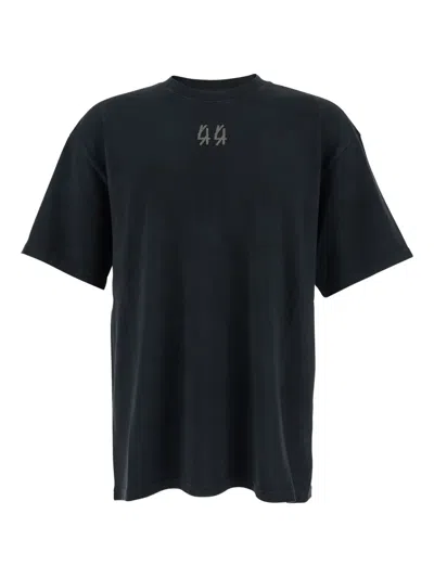44 Label Group T-shirt 44 Black/smoke Grey In Black