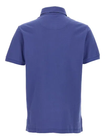 佩斯理印花纽扣POLO衫