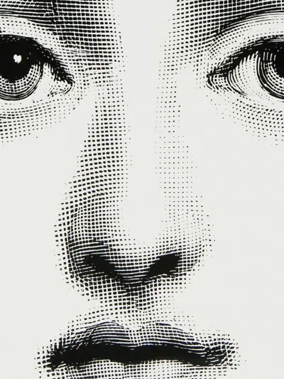 Fornasetti Face-print Tripod Coffee Table In White