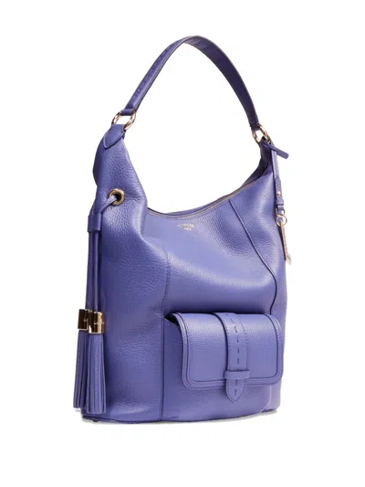 Lancel Medium Premier Flirt Shoulder Bag In Blue